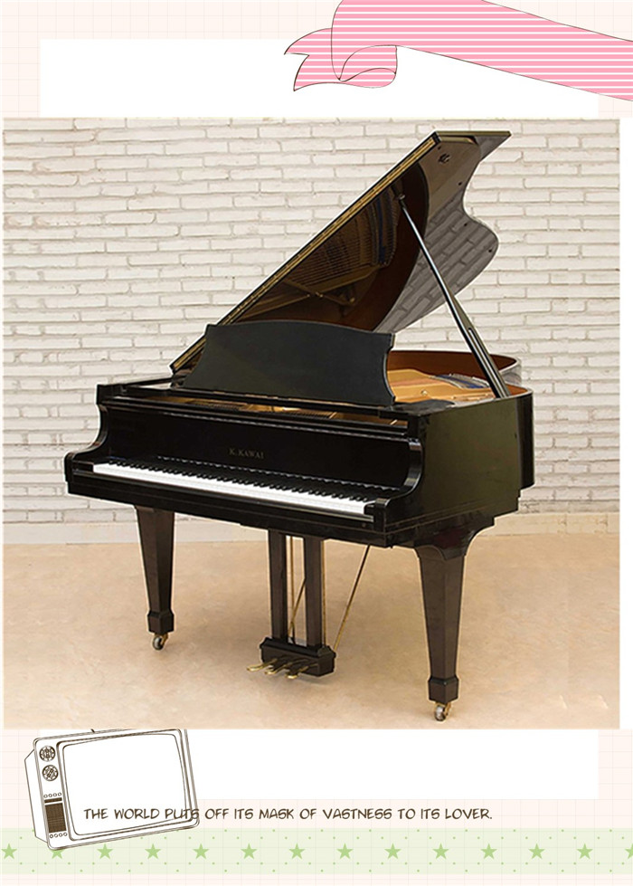 日本原装进口三角钢琴卡瓦依  KAWAI  GS30(图1)