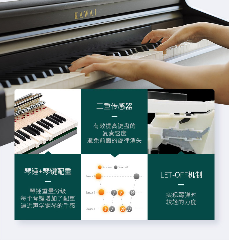 KAWAI卡瓦依 CN29电钢琴(图5)